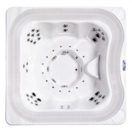 Гидромассажный спа-бассейн Allseas Spa River Flow Square (переливной)