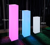 Светильник Колонна 30х20 питание от сети 220В, RGB