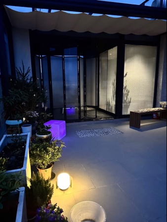 Светильник Куб 15 питание от сети 220В, RGB