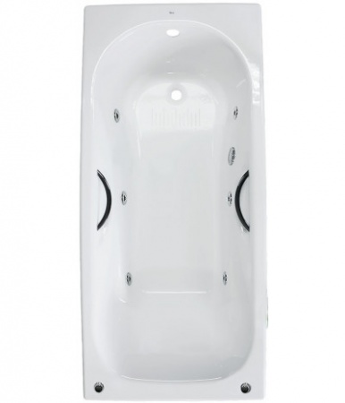 Ванна Roca Malibu 170x70 (с ручками) с гидромассажем